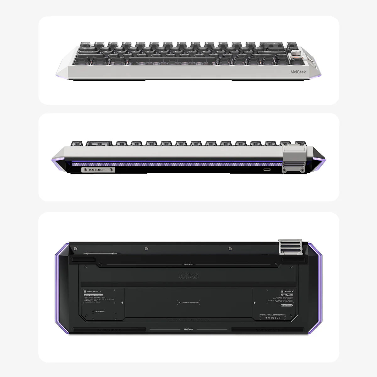 Melgeek Centauri 60 Hall Effect Magnetic Gaming Keyboard