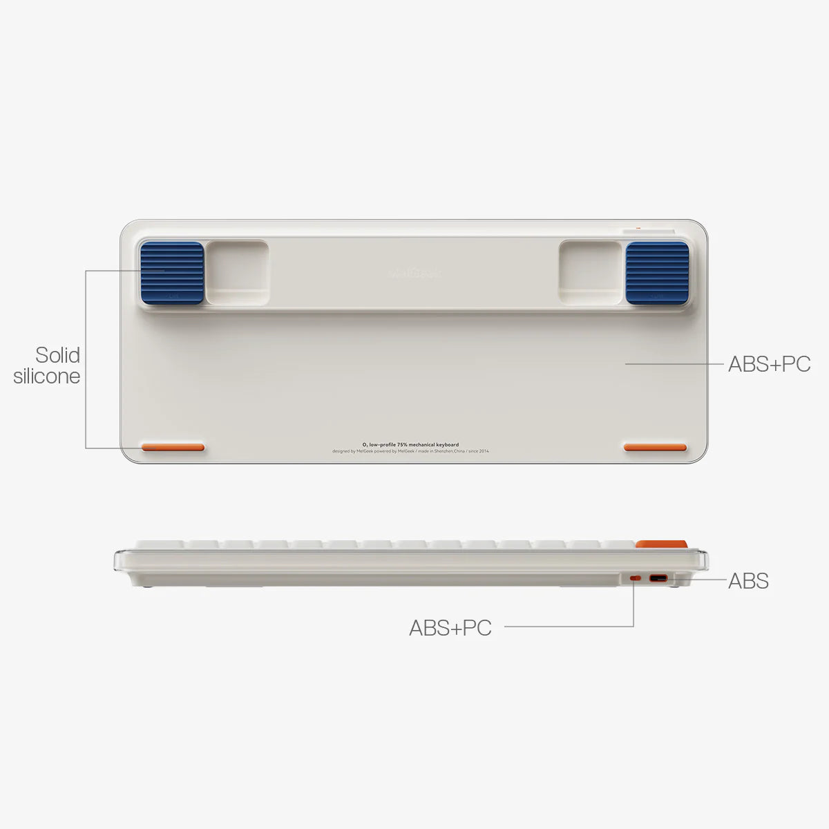 Melgeek O2 Low Profile Mechanical Keyboard – Toronto KeyboardMan