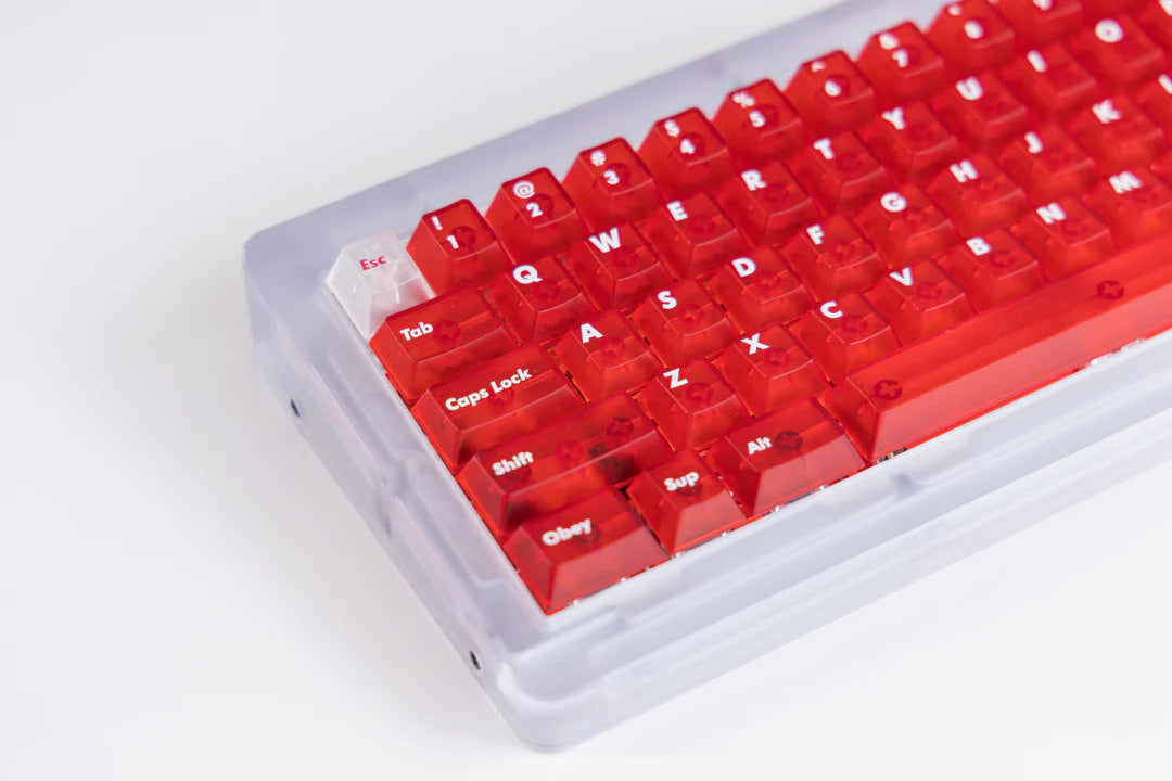 LeleLab Supsup Classic Red Keycap Set