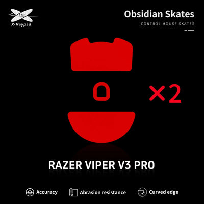 Obsidian Razer Viper V3 PRO Mouse Skates