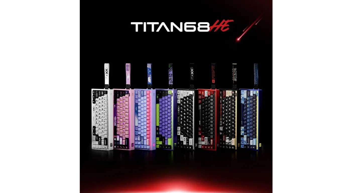 TITAN68HE Magnetic Keyboard