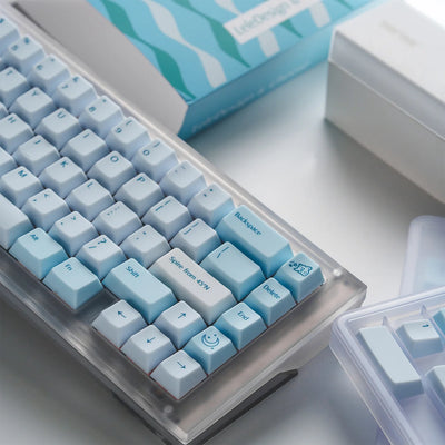 Lelelab SnowSpire Lake Keycaps