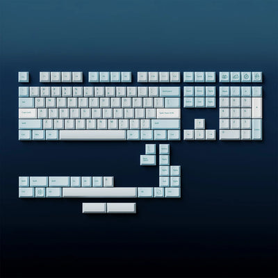Lelelab SnowSpire Lake Keycaps Layout