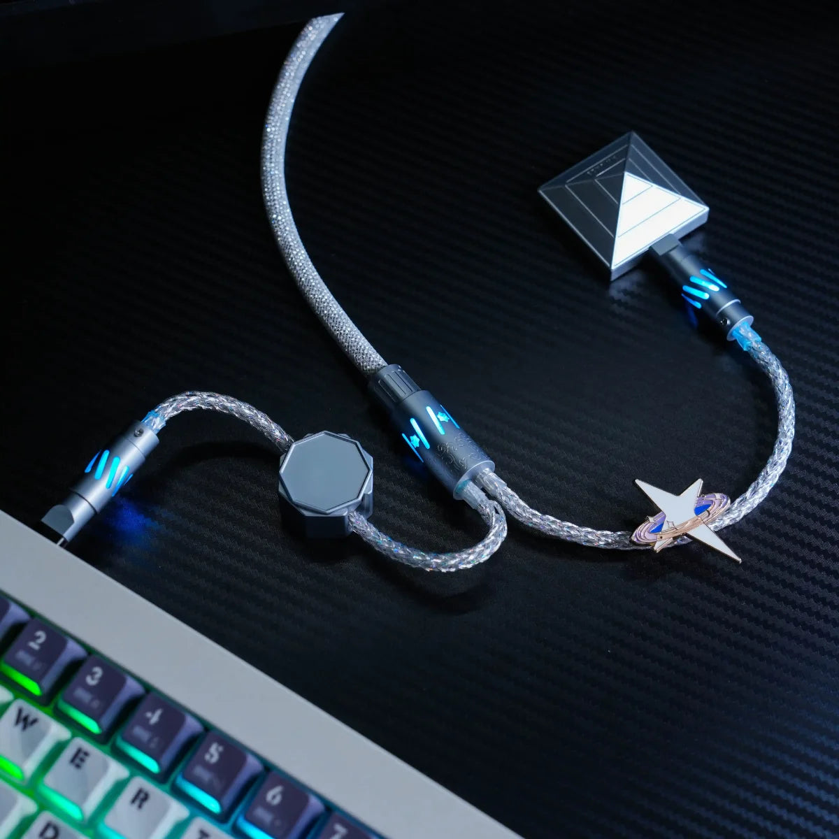 Spark Esport Spilt Dual 8K Gaming Cable