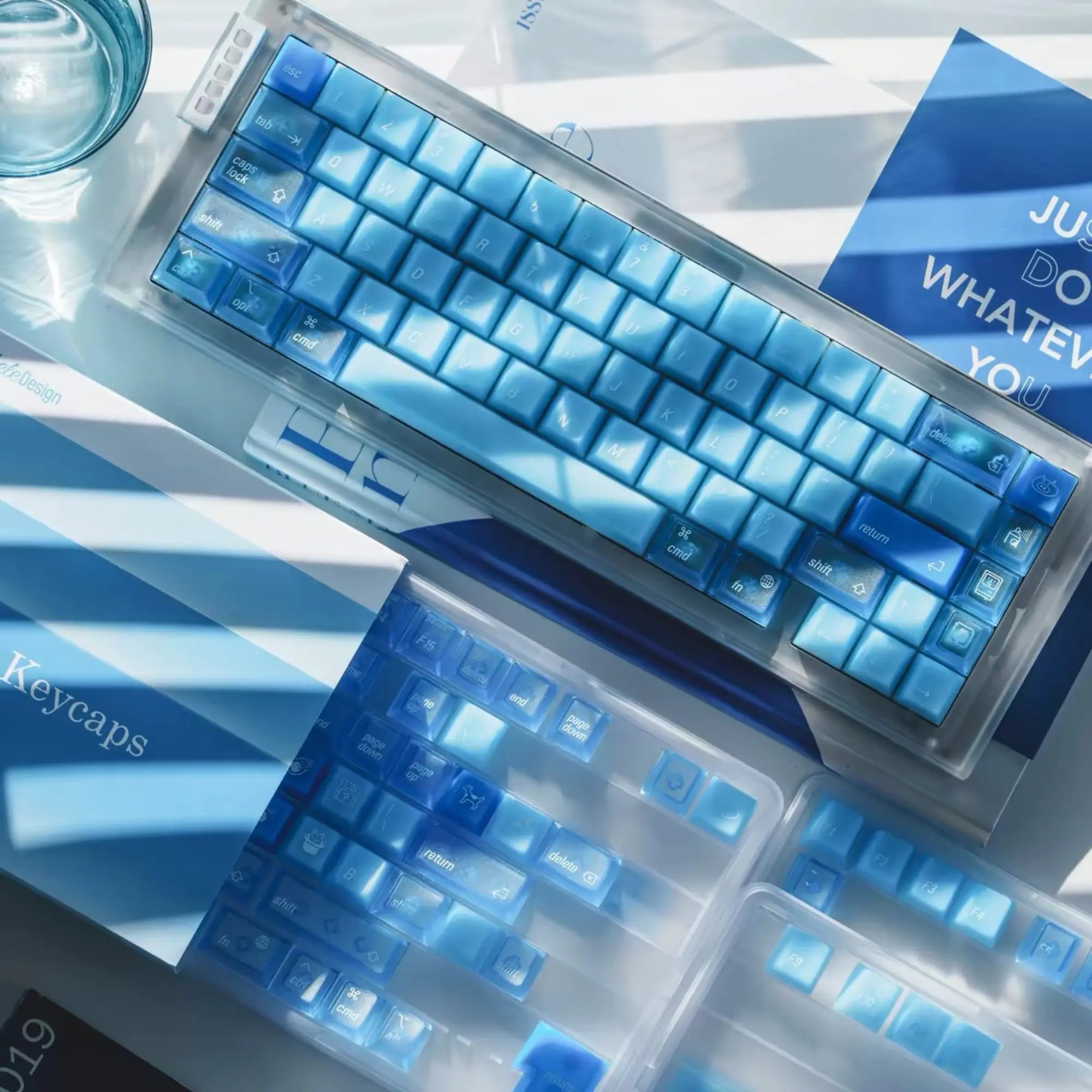 Lelelab Ocean Blue Keycap Set