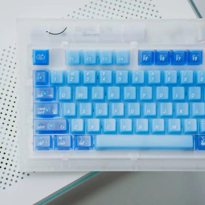 Lelelab Ocean Blue Keycap Set
