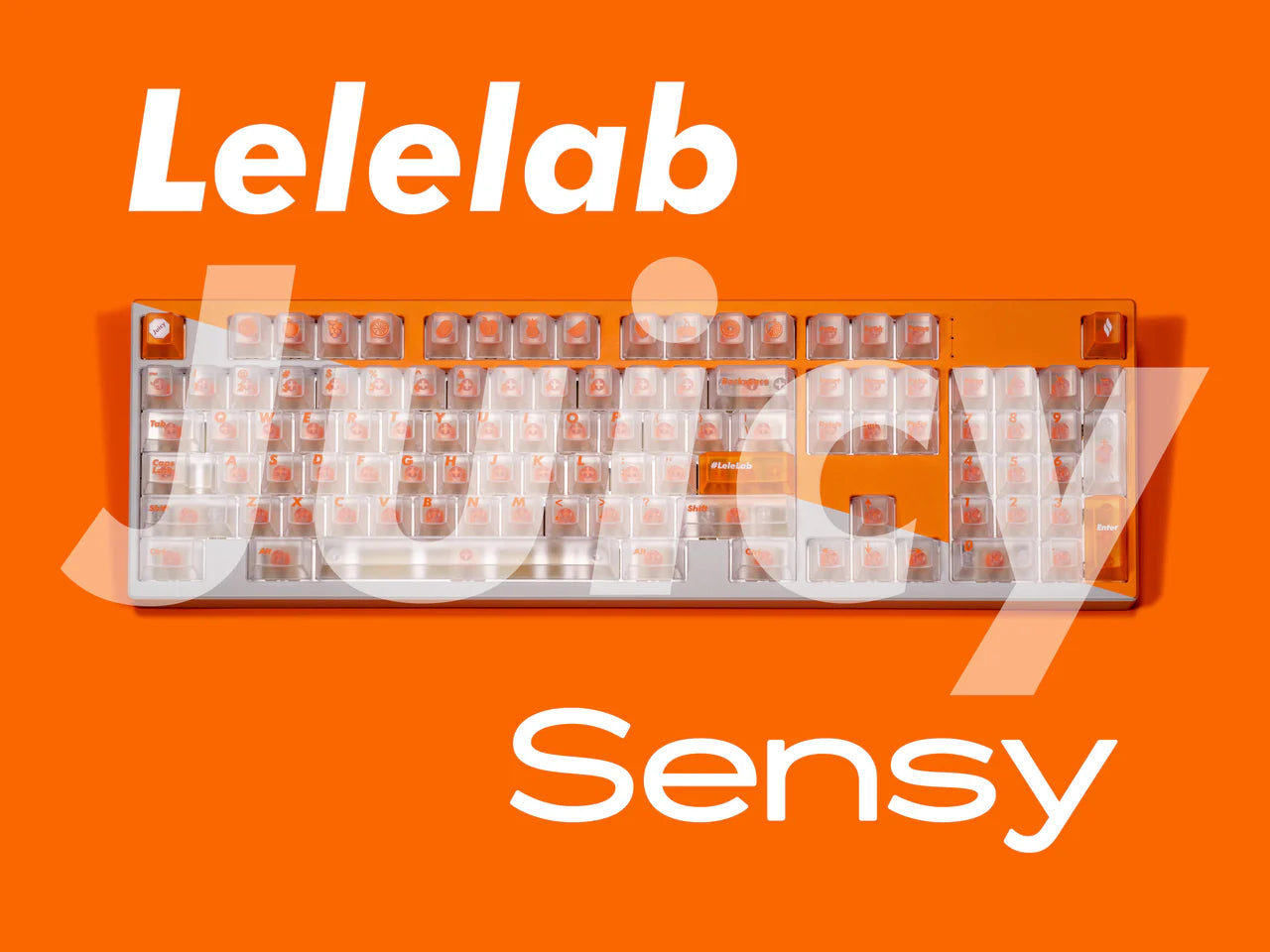 Lelelab X Sensy Supsup Juicy Keycap Set