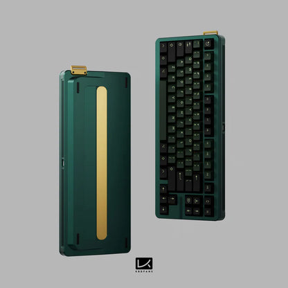 KBDfans GT-80 Case Anodized Pine Green