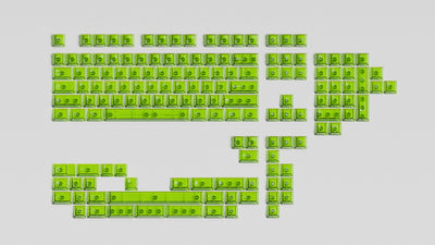 Keyreative Asimov Transparent Bright Green