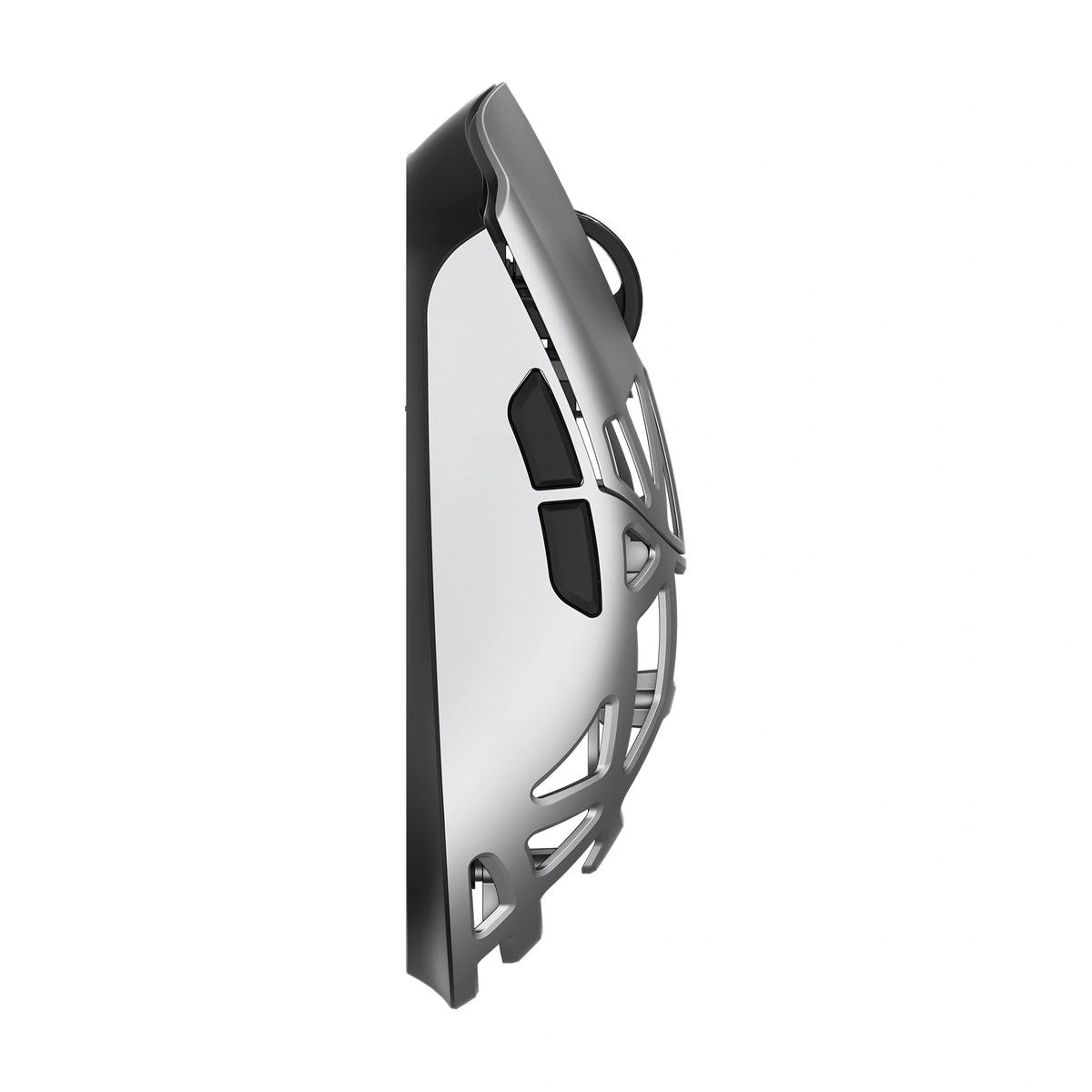 WLmouse Beast X V2 TheShy Silver – side view 