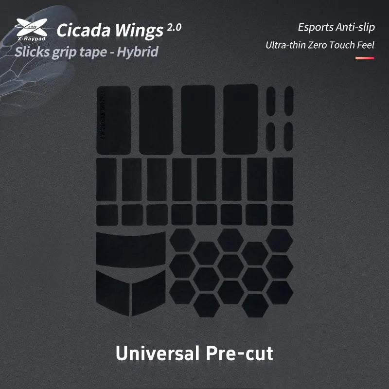 Cicada Wings V2 Slicks Grip Tape