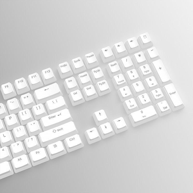 (Clearance)White ABS Pudding Keycaps - Toronto keyboardMan