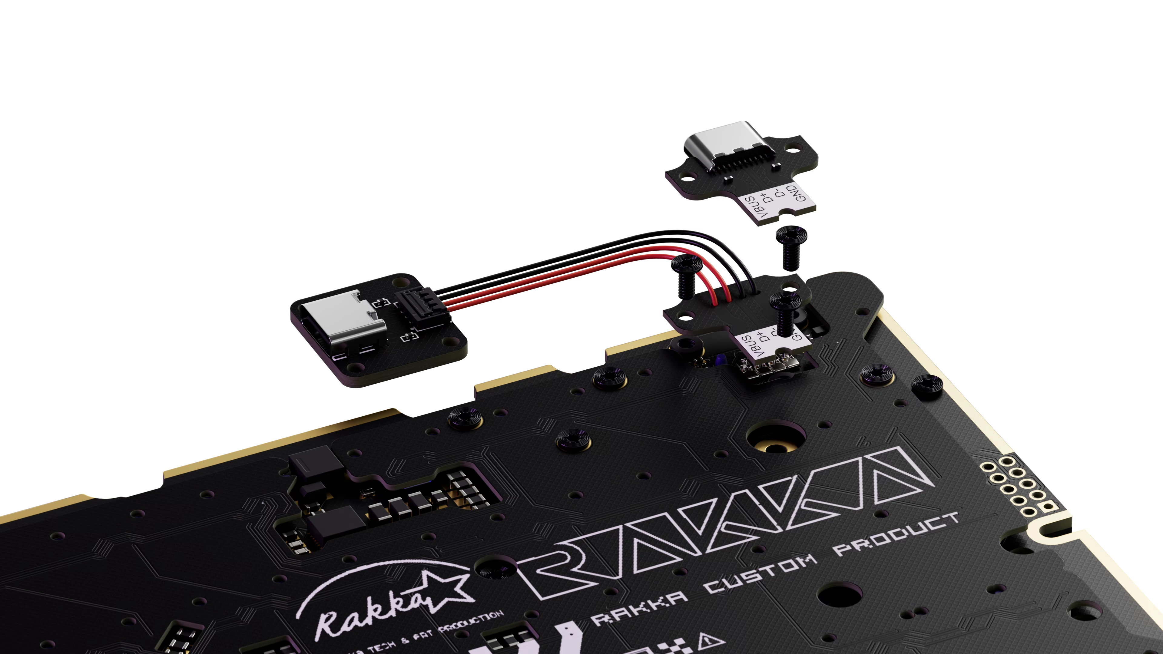 Rakka60 Atlas PCB Module