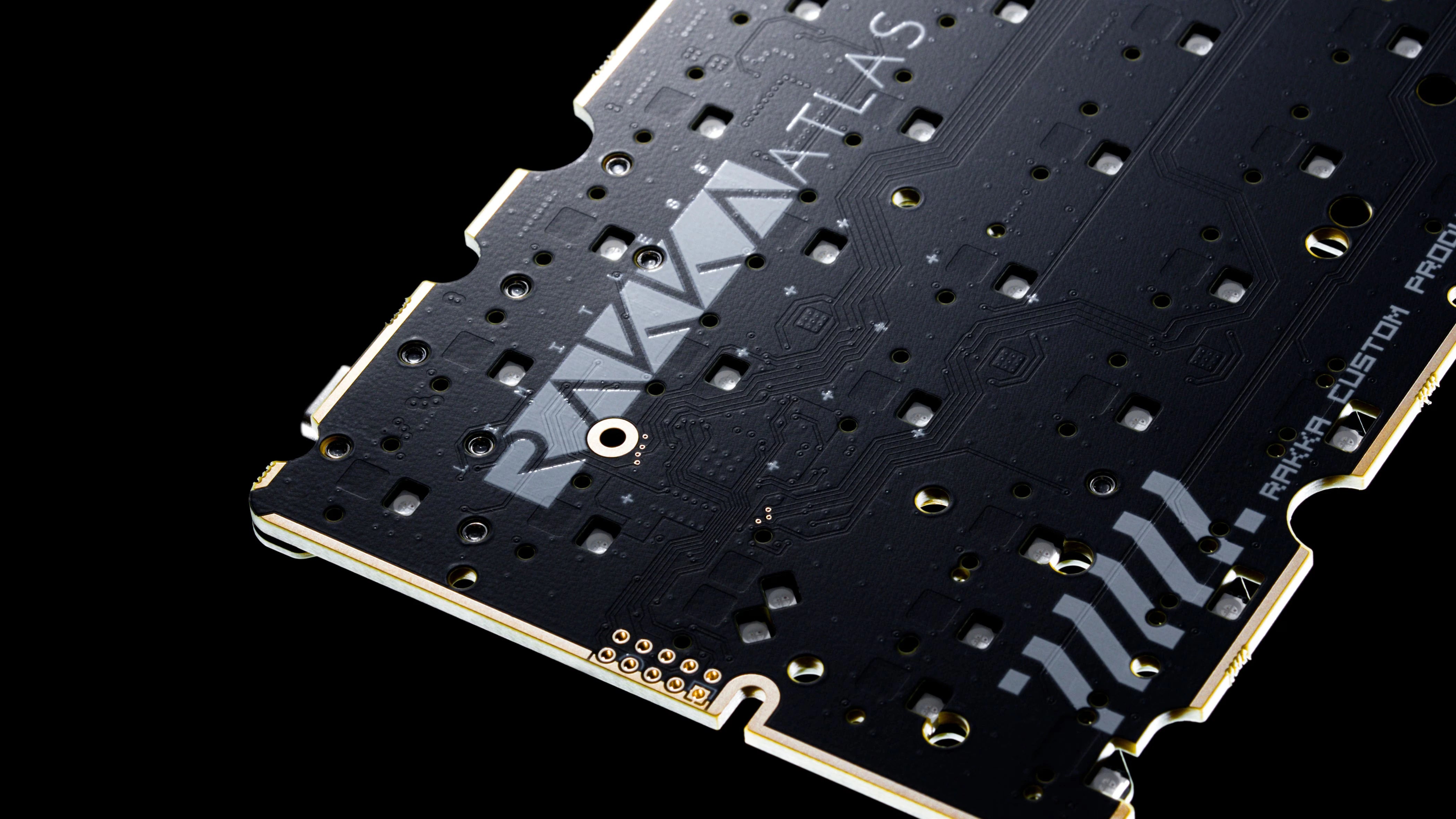 キーボード RAKKA 60 ATLAS(PCB Kits) Rakka60 Atlas PCB Module-Ships Today! – Toronto KeyboardMan