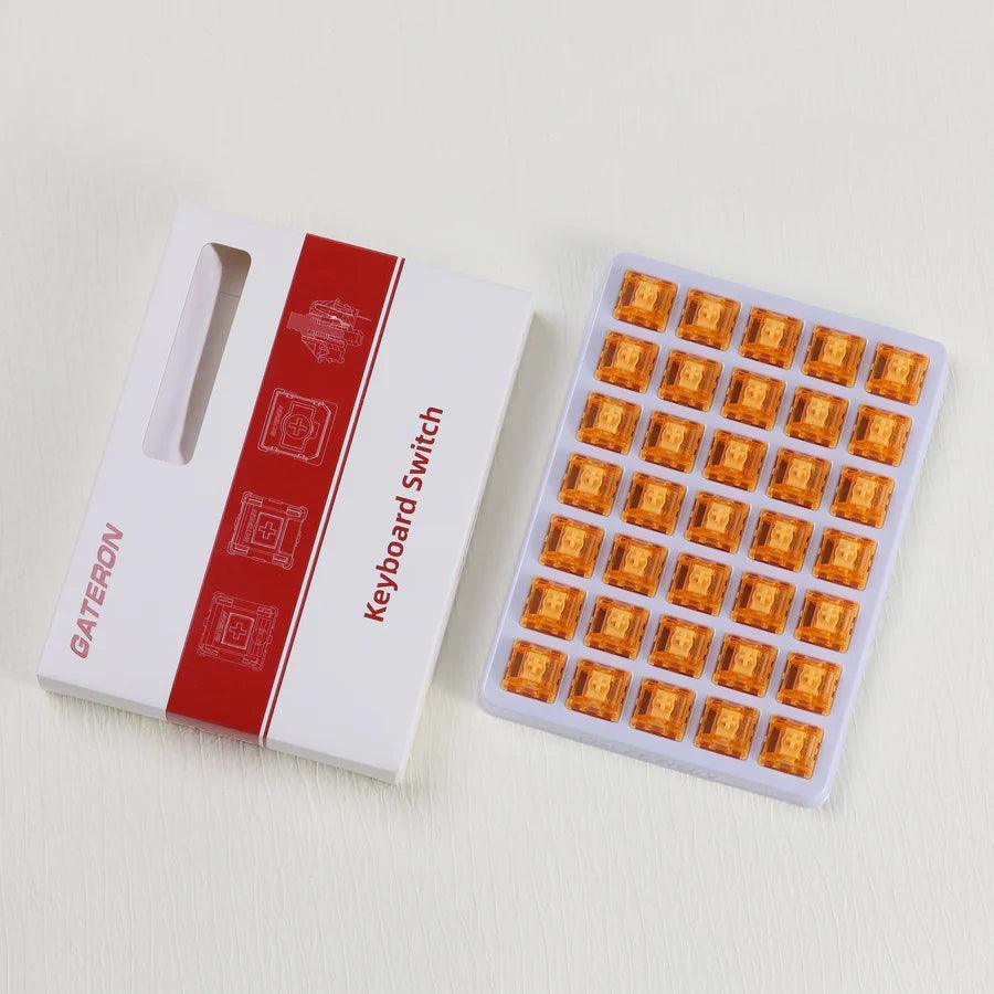 Gateron Magnetic Switch KS - 20 Linear Magnetic Orange 38gf Hall Sensor SMD RGB Quick Trigger Game Switches - Toronto keyboardMan