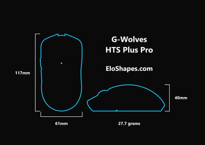 G-Wolves HTS Plus Pro 8K Wireless Gaming Mouse
