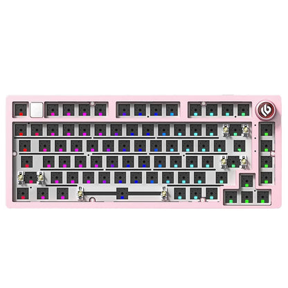 Leobog Hi75 Aluminum 75% 81 Keys Mechanical Keyboard - Pink - Toronto keyboardMan