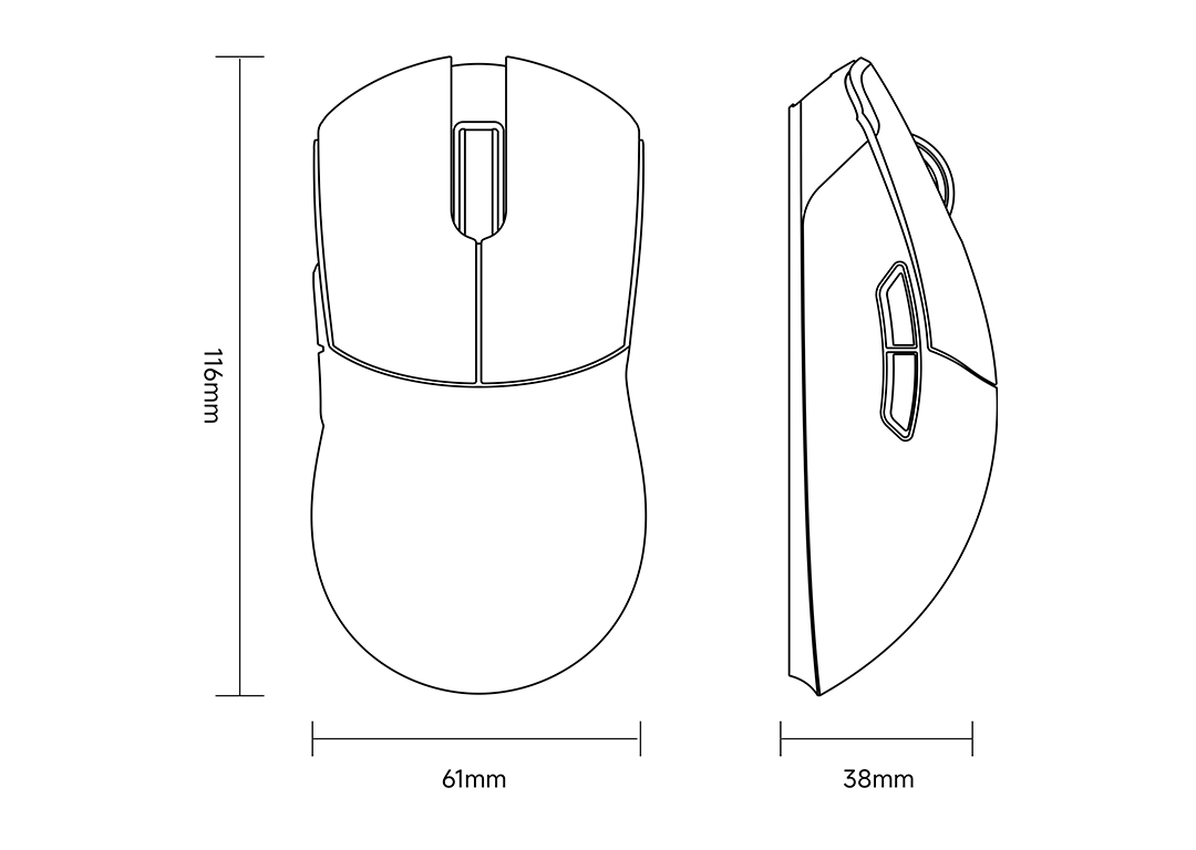 Wlmouse Huan Gaming Mouse