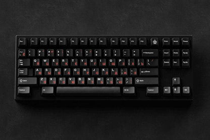 WOB Black and Red Pbt Keycap - Toronto keyboardMan