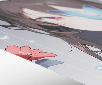 Yuki Aim x Pulsar Superglide3 Glass Mousepad